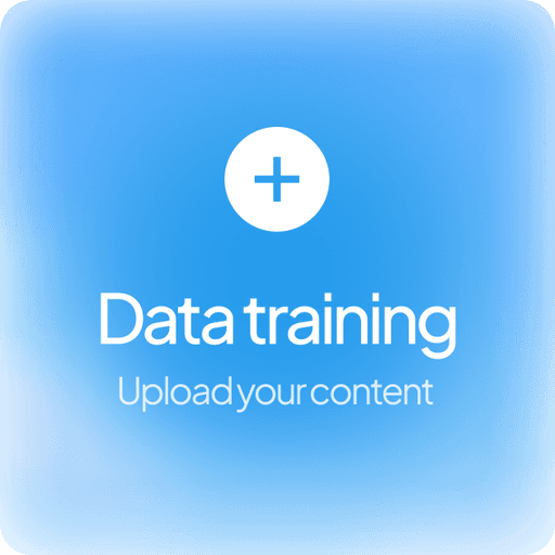 Data Training – upload your content